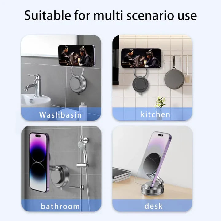 Vacuum Suction Magnetic Bracket