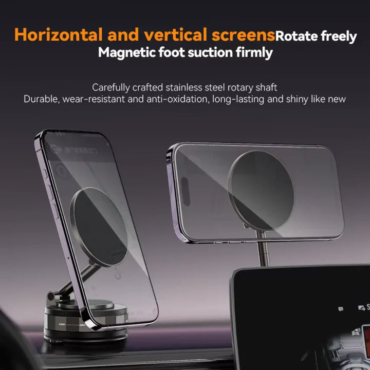 Vacuum Suction Magnetic Bracket